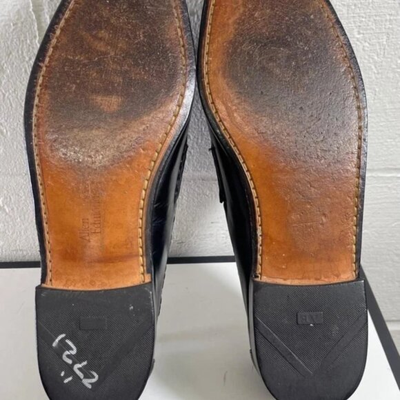 Allen Edmonds 47711 Maxfield Black Leather Tassel Loafers Dress Shoes Men's 11 D - Picture 9 of 9